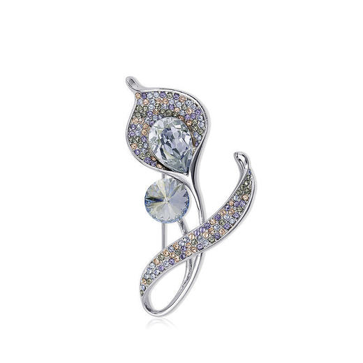 韩版花卉造型女式胸针，轻奢风格高丹胸针YH-214 商品图4