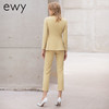 韩版气质黄色西装职业套装女小个子西装外套女时尚干练休闲正装OL 商品缩略图3