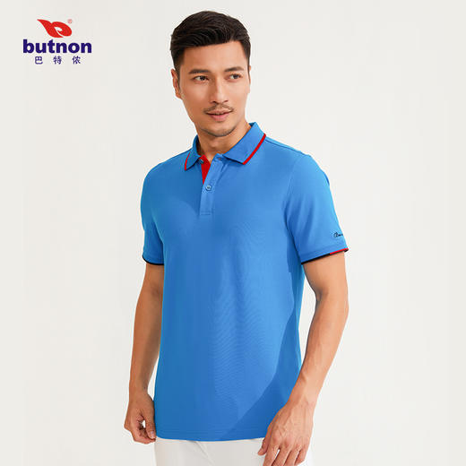 M2101巴特侬新款短袖t恤polo衫男短袖男士时尚透气纯色凉感 商品图0