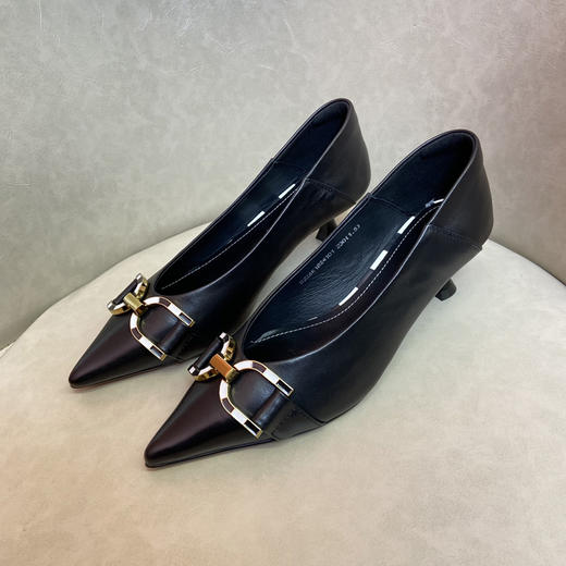 IUIU SECOND2022春季新款尖头细跟高跟鞋通勤时装鞋工作鞋 商品图1