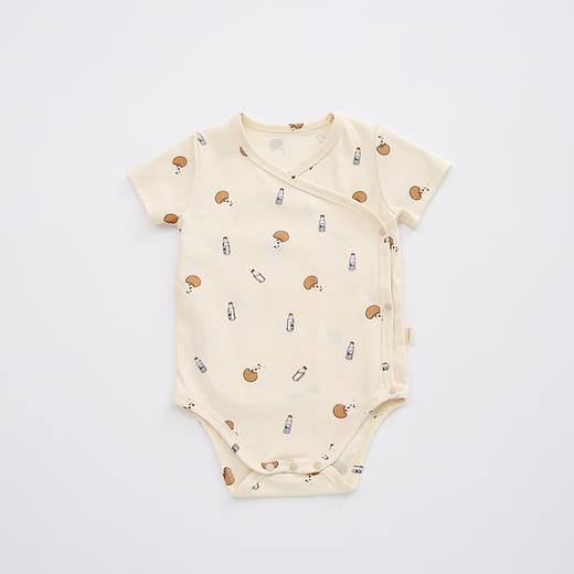 【轻薄透气 质感细腻不起球】 A类ins韩版婴幼儿棉质短袖连体衣包屁衣新款男女宝宝夏装三角哈衣爬服薄 商品图14