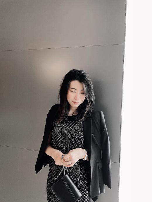 “乘风破浪”套装 够飒 够拽 职场的时尚女魔头颈袖添香 商品图1