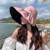 黑胶UV防晒帽女 夏季外出必备 大帽檐防紫外线帽子 商品缩略图0