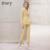 韩版气质黄色西装职业套装女小个子西装外套女时尚干练休闲正装OL 商品缩略图4