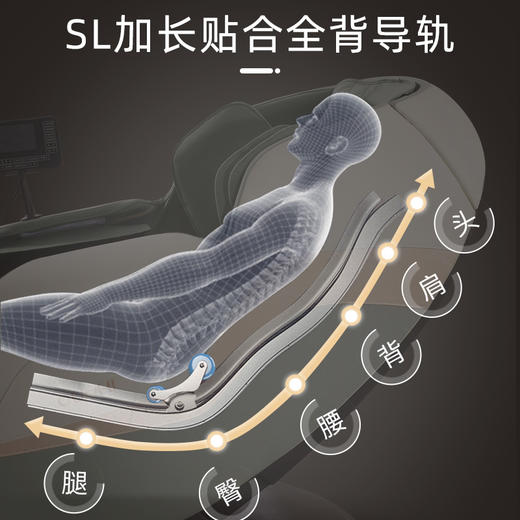 台湾欧芝S320按摩椅家用太空舱按摩椅电动全身自动多功能零重力揉捏智能型沙发椅 商品图7
