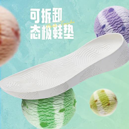 【明星同款】男女款情侣态极洞洞凉鞋ET22857L/ET22858L 商品图2