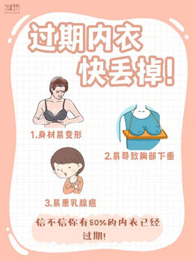 掌柜汇说：过期内衣快丢掉！怎么知道我的内衣该不该换？