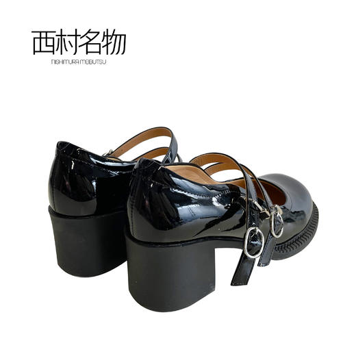 2022年春款真皮中跟马丽珍X22AE17101 商品图3