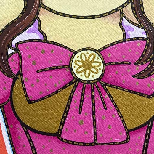 歪歪《pink love - 曾鸶淳》画芯 随机版号 商品图3