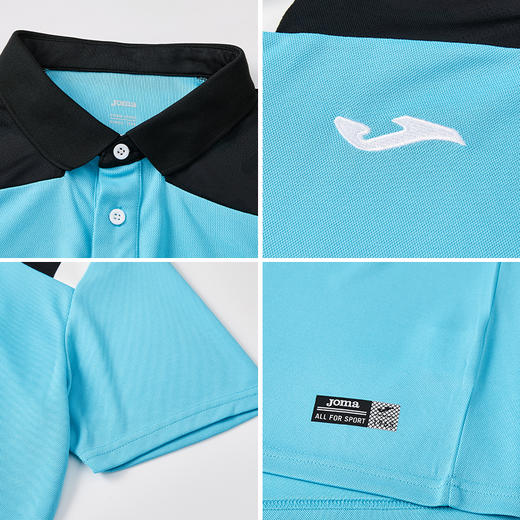 SFS荷马JOMA正品运动训练透气POLO衫休闲套头舒适T恤短袖 商品图3