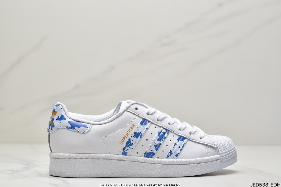 阿迪达斯三叶草adidas Originals Superstars经典百搭休闲运动板鞋GZ2751男女鞋