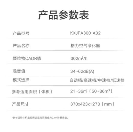 格力空气净化器 空气消毒机 家用除细菌办公室消毒猎手系列净化器KXJFA300-A02 白色 商品图6