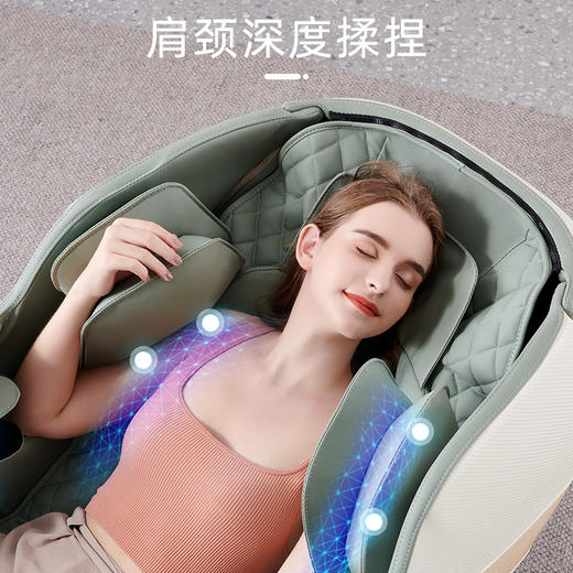 台湾欧芝S320按摩椅家用太空舱按摩椅电动全身自动多功能零重力揉捏智能型沙发椅 商品图4