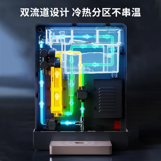 安吉尔（ANGEL）管线机家用壁挂式 Y3316BK-G-b(深灰色) 商品图3