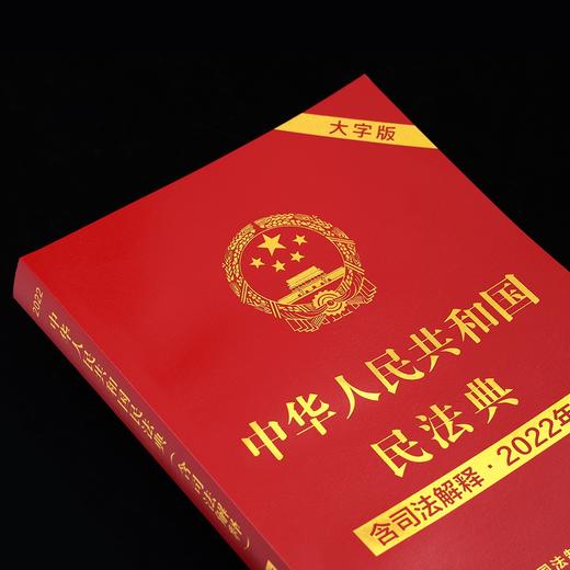 中华人民共和国民法典(含司法解释)(2022年版)(大字版) 商品图2