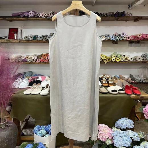 【抖音专属】2022夏款长款吊带裙（22718265-影青） 商品图1