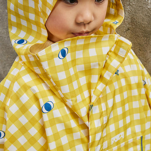 【代发】UzMz“我罩着你”亲子防泼水快干可折叠斗篷雨衣11 商品图2