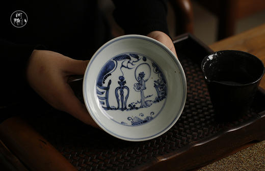 仿古青花壶承 商品图2