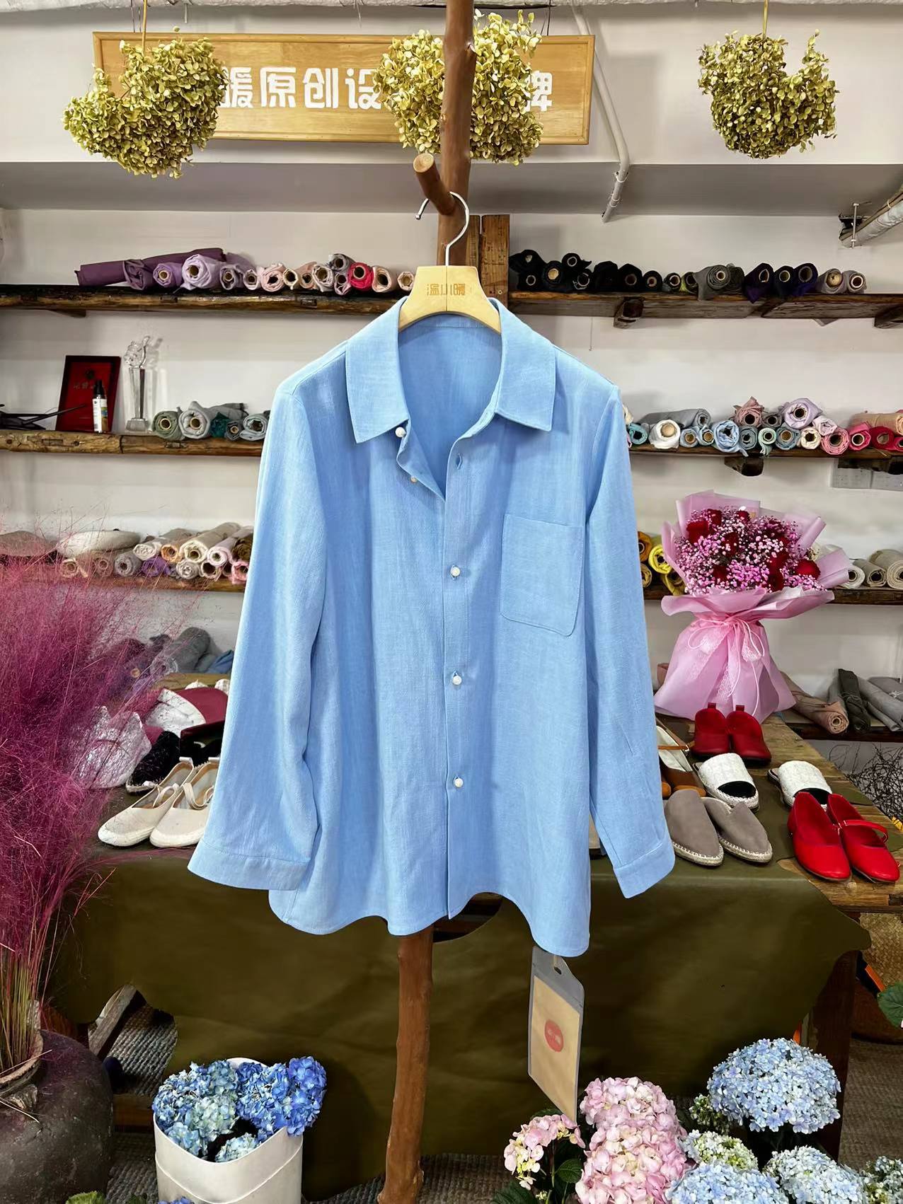 2022夏款衬衫（22710273-碧落）