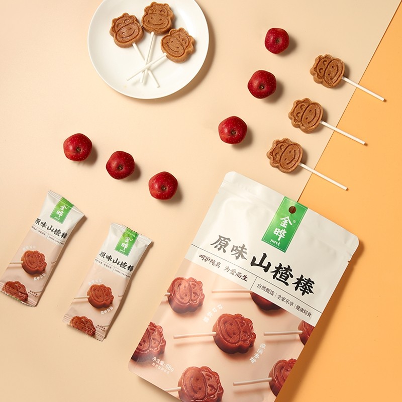 金晔原味山楂棒128g 独立包装