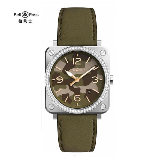 Bell & Ross 柏莱士 INSTRUMENTS系列 BRS-CK-ST-LGD/SCA 腕表 商品图0