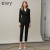高端黑色西装外套女士修身气质售楼部工作服春新款西服套装工作服 商品缩略图1