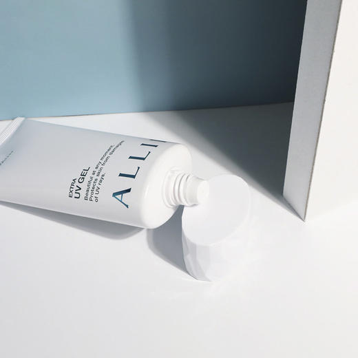 日本allie嘉娜宝防晒霜绿色面部防晒倍护水凝乳隔离防水防汗SPF50 商品图2