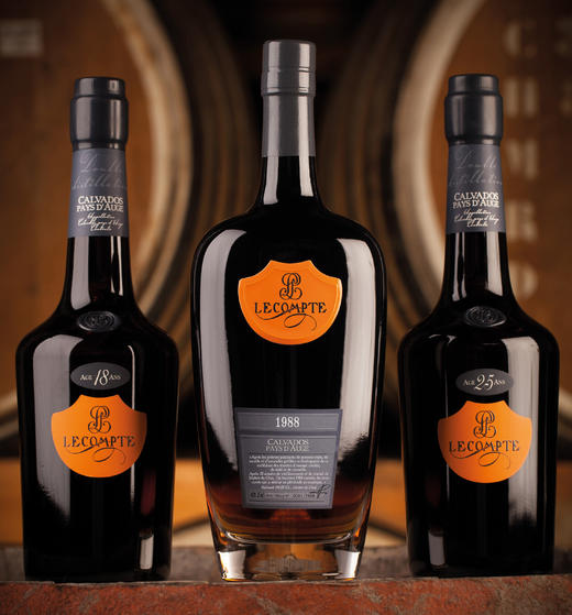 雷凯18年卡尔瓦多斯白兰地 LECOMPTE 18 Ans Calvados Pays d' Auge 商品图1