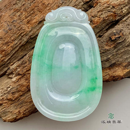 派瑞翡翠 翡翠挂件 糯种 飘翠 商品图1