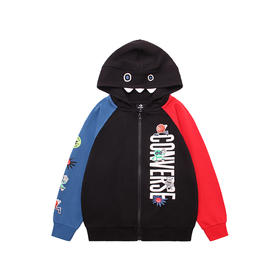 Converse匡威童衣童装春针织小怪兽连帽卫衣拉链开衫外套裤子CV2212128/CV2212133