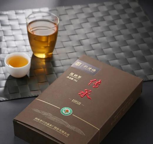 钧泽源安化黑茶正品正宗茯茶有机茶花砖1kg 有机黑茶 商品图0