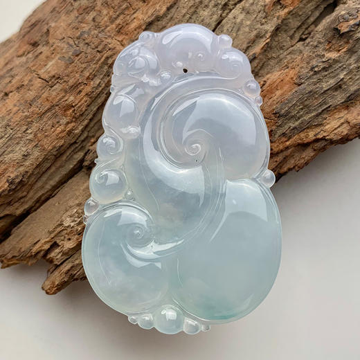 派瑞翡翠 翡翠挂件 糯冰种 飘翠 商品图1