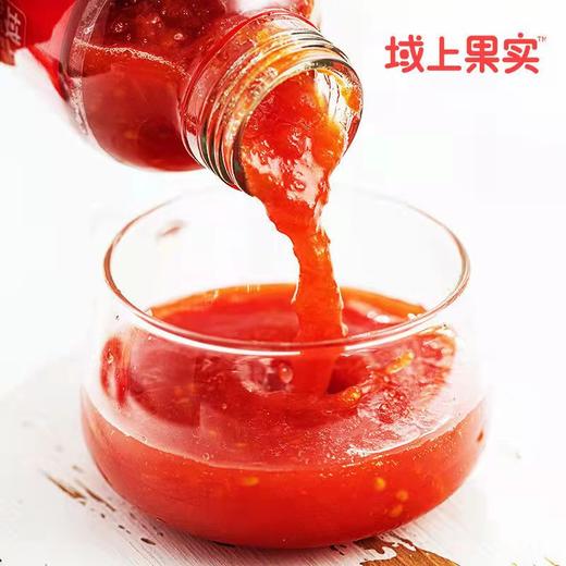 新疆笑厨大果粒西红柿汁 0添加0脂肪 318Ml*8瓶/件  开盖即饮 商品图3