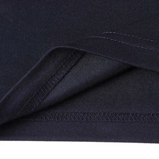 【拼色条纹】罗蒙polo衫男长袖春夏新款商务休闲通勤百搭男士t恤 商品图8