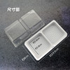 TKTP012B 白两粒吸塑盒 100个装 月饼雪媚娘蛋黄酥青团包装盒 商品缩略图2