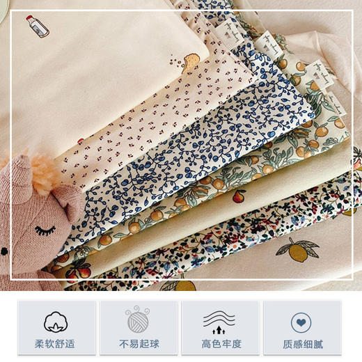 【轻薄透气 质感细腻不起球】 A类ins韩版婴幼儿棉质短袖连体衣包屁衣新款男女宝宝夏装三角哈衣爬服薄 商品图2