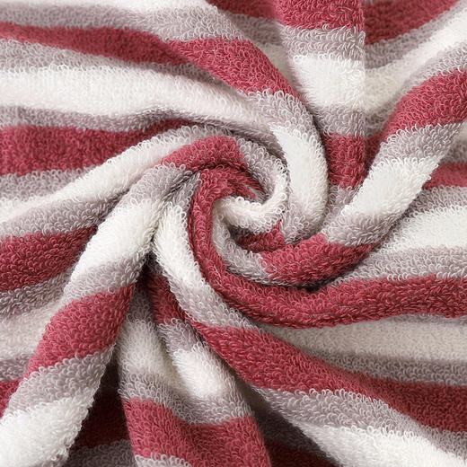 【彩条毛巾】彩条纹毛巾条纹毛巾全棉洗脸毛巾洗澡毛巾条纹款新品 商品图7