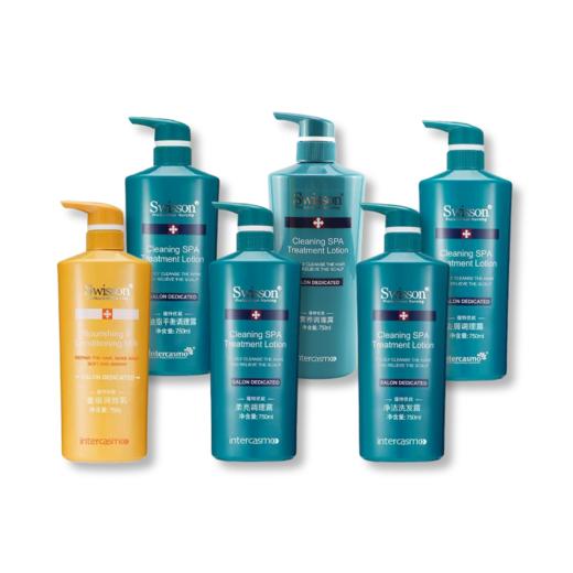 有防伪swisson蕴特优能洗发水合集 调理露去屑平衡柔亮洁净防毛躁干枯清爽蓬松（特惠）750ML规格（大罐） 商品图0