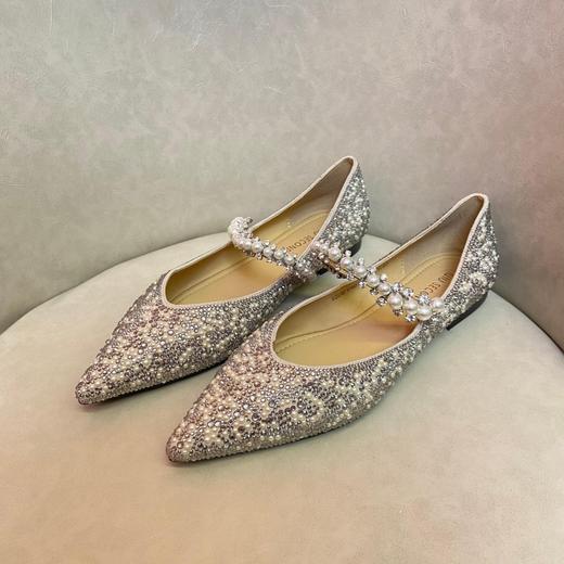 IUIU SECOND2022春季新款玛丽珍婚鞋精致仙女鞋伴娘鞋2022春季新款舒适平底U22AE17881 商品图1