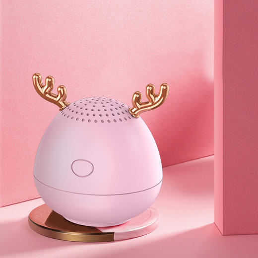 【小巧便携 迷你萌宠蓝牙音响】无线蓝牙音箱创意卡通鹿角手机低音炮迷你 商品图2