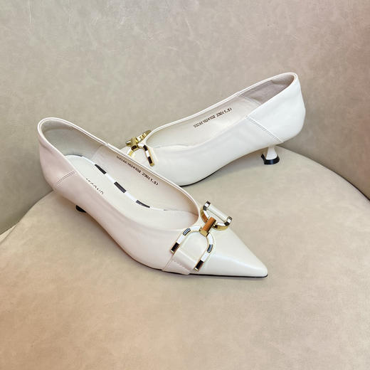 IUIU SECOND2022春季新款尖头细跟高跟鞋通勤时装鞋工作鞋 商品图3