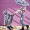 【代发】UzMz“我罩着你”亲子防泼水快干可折叠斗篷雨衣11 商品缩略图3