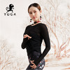 壁虎瑜伽【2110SY069-黑色】高弹网纱长袖罩衫（无胸垫） 商品缩略图11