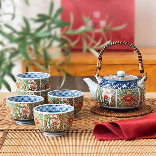 【旬彩】日本进口有田烧 伊万里茶具礼盒套装福袋 商品图2