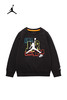 AIR JORDAN乔丹AJ童装春新活力彩色印花针织无帽卫衣JD2212070 商品缩略图4