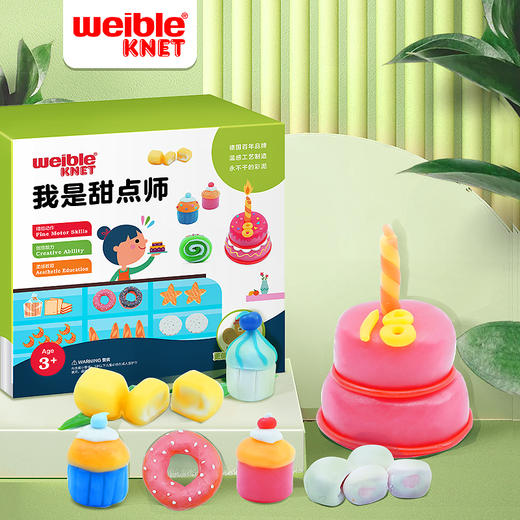 儿童玩具 德国进口Weible KNET彩泥温感泥 商品图4