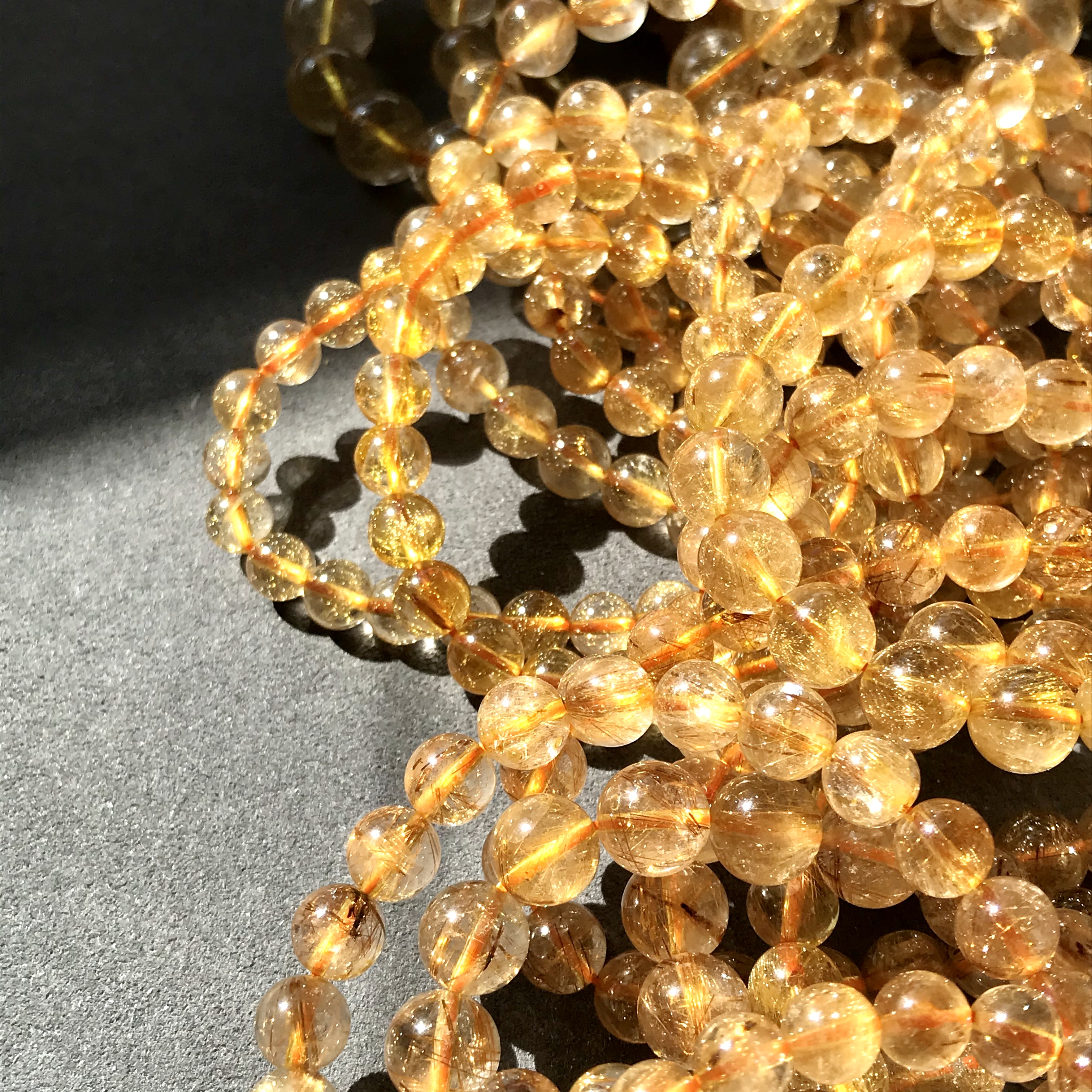 天然金发晶维纳斯发晶