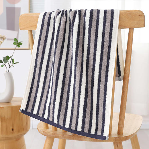 【彩条毛巾】彩条纹毛巾条纹毛巾全棉洗脸毛巾洗澡毛巾条纹款新品 商品图4