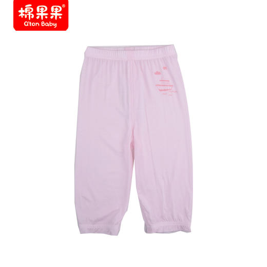 棉果果夏款莫代尔九分裤女童M221208422242 商品图0