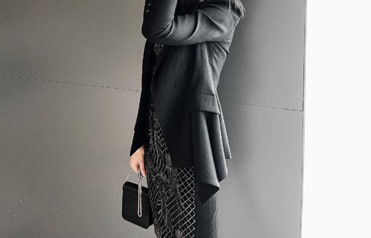 “乘风破浪”套装 够飒 够拽 职场的时尚女魔头颈袖添香 商品图4